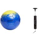 Set Minge de fotbal cu pompa manuala Maxtar, Albastru