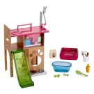 Accesorii papusa Barbie - Set de ingrijire animalute