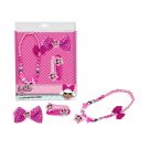Set accesorii de par si bijuterii LOL Surprise, Roz