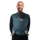 Sistem de purtare Babylonia Wrap Elastic Tricot Slen Organic, 3.5Kg-15Kg, Dark Sapphire