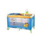 Patut Pliant cu 2 Nivele BabyGo SleepWell, Zoo