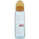 Biberon sticla Primii Pasi, 240 ml, galben
