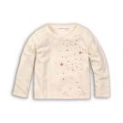 Bluza cu maneca lunga si detaliu de perle Minoti