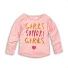 Bluza cu maneca lunga si imprimeu auriu Minoti
