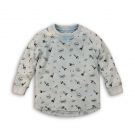 Bluza maneca lunga cu imprimeu Minoti Cosmic M418H002