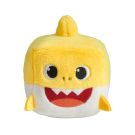 Jucarie interactiva cu sunete Baby Shark, Rechin, Galben