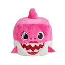 Jucarie interactiva cu sunete Baby Shark, Rechin, Roz