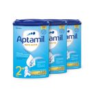 Lapte praf Aptamil Trio Pack, Nutricia Junior 2+, 800 g, 24 luni+