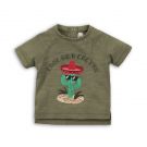 Tricou cu imprimeu Minoti Cactus, Verde