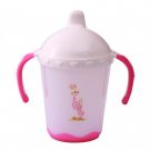 Cana bebe BabyOno, 220ml - Roz