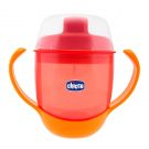 Cana bebe Chicco Tazza Pappa, 180ml, rosu