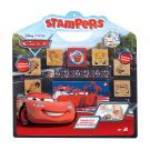 Cars - Set de colorat cu stampile