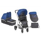 Carucior 2 in 1 Lorelli Evo - Grey & Blue World