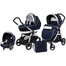 Carucior 3 in 1 Peg Perego Book Plus Completo Luna