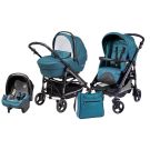 Carucior 3 in 1 Peg Perego Pliko Switch Easy Drive Sportivo, Oceano