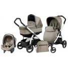 Carucior 3 in1 Peg Perego Book Plus S, Cream