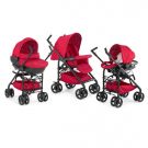 Carucior copii 3 in 1 Chicco Trio Sprint - Scarlet