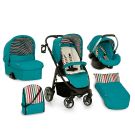 Carucior copii 3 in 1 Hauck Lacrosse All in One - Everglade