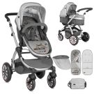 Carucior Lorelli Sistem 2 in 1 Aurora Grey Travelling