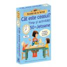 Cat este ceasul - timp si activitati - 50 jetoane cu carioca, Editura DPH