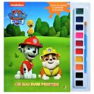Carte de colorat cu pensule si acuarele. Cei mai buni prieteni Paw Patrol