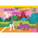 Coloram cu sabloane - Dinozauri