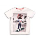 Tricou cu imprimeu frontal mare Minoti Comic