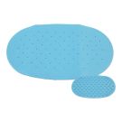 Covor antiderapant King Bear, 42x25 cm - Albastru