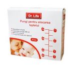 Pungi de stocare a laptelui Dr Life, 20 buc