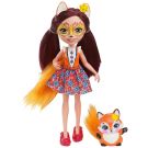 Set papusa cu animalut Enchantimals Felicity Fox, DVH89