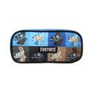 Penar cu doua compartimente si imprimeu Fortnite, Albastru