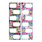 Etichete scolare Minnie Mouse, 12 buc