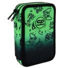 Penar echipat cu 2 compartimente, Coolpack, Jumper 2, Game Over, Verde