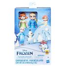Set 2 papusi si accesorii Frozen, Sister Snow Magic, Anna si Elsa