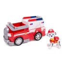 Figurina cu autovehicul Paw Patrol -  Masina de pompieri a lui Marshall