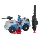 Figurina cu vehicul Marvel Captain America Civil War - Captain America