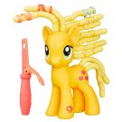Figurina My Little Pony Friendship is Magic - Applejack cu accesorii pentru par