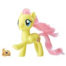 Figurina My Little Pony Frienship is Magic - Fluttershy si veverita