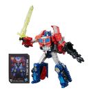 Figurina Transformers Generations Titans Return Voyager Class - Diac si Optimus Prime, 18 cm