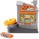 Set circuit cu masinuta Hot Wheels City, Downtown Pizza Toss (GFY68)