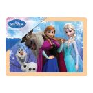 Disney Frozen - Puzzle din lemn, 12 piese