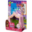 Set Barbie Skipper Babysitters,  sac de dormit si cort, FXG97