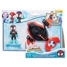 Figurina cu vehicul, Spidey and his Amazing Friends, Water-Webs Spin Dolphin, G1465