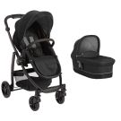 Carucior Graco Evo 2, 2 In 1, Black Grey