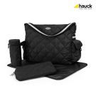 Geanta cu salteluta de schimbat si accesorii Hauck Gino, Negru