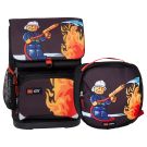Ghiozdan LEGO City Fire cu geanta sport detasabila, 37 cm