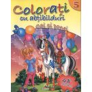 Girasol - Colorati cu abtibilduri 5 - Cai si ponei