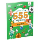 Sporturi. Activitati cu 555 abtibilduri, Stick it! 