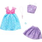 Set de haine si accesorii pentru papusi, Barbie, HRH44