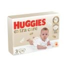 Scutece Huggies, Extra Care, Marimea 3, 6-10 kg, 72 buc
